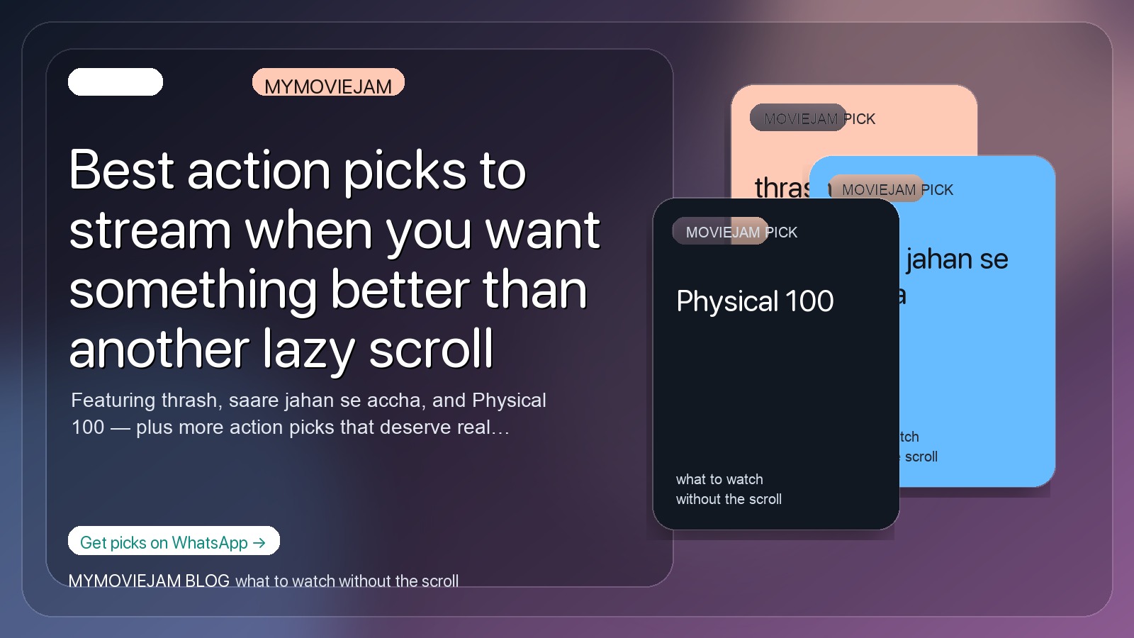 Best action picks to stream when you want something better than another lazy scroll
