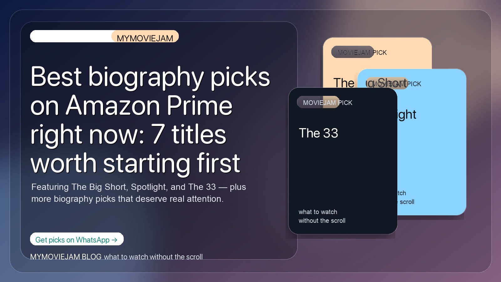 Best biography picks on Amazon Prime right now: 7 titles worth starting first