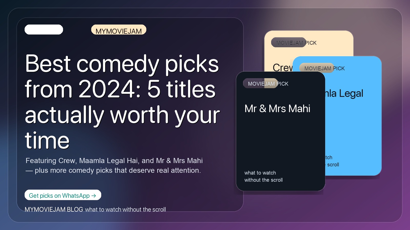 Best comedy picks from 2024: 5 titles actually worth your time