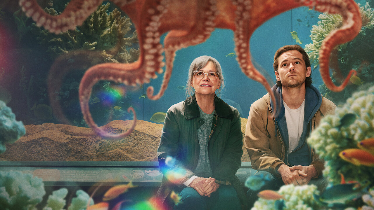 Official Remarkably Bright Creatures Netflix poster